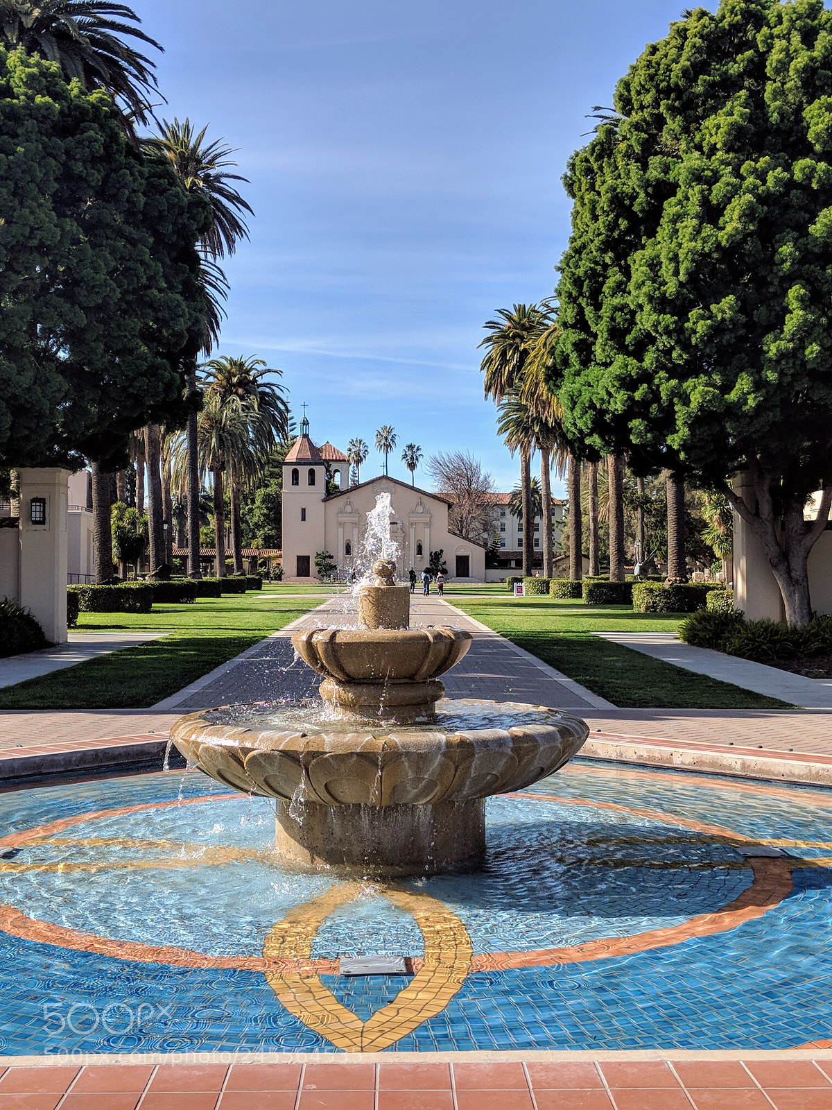 Google Pixel 2 sample photo. Santa clara university photography