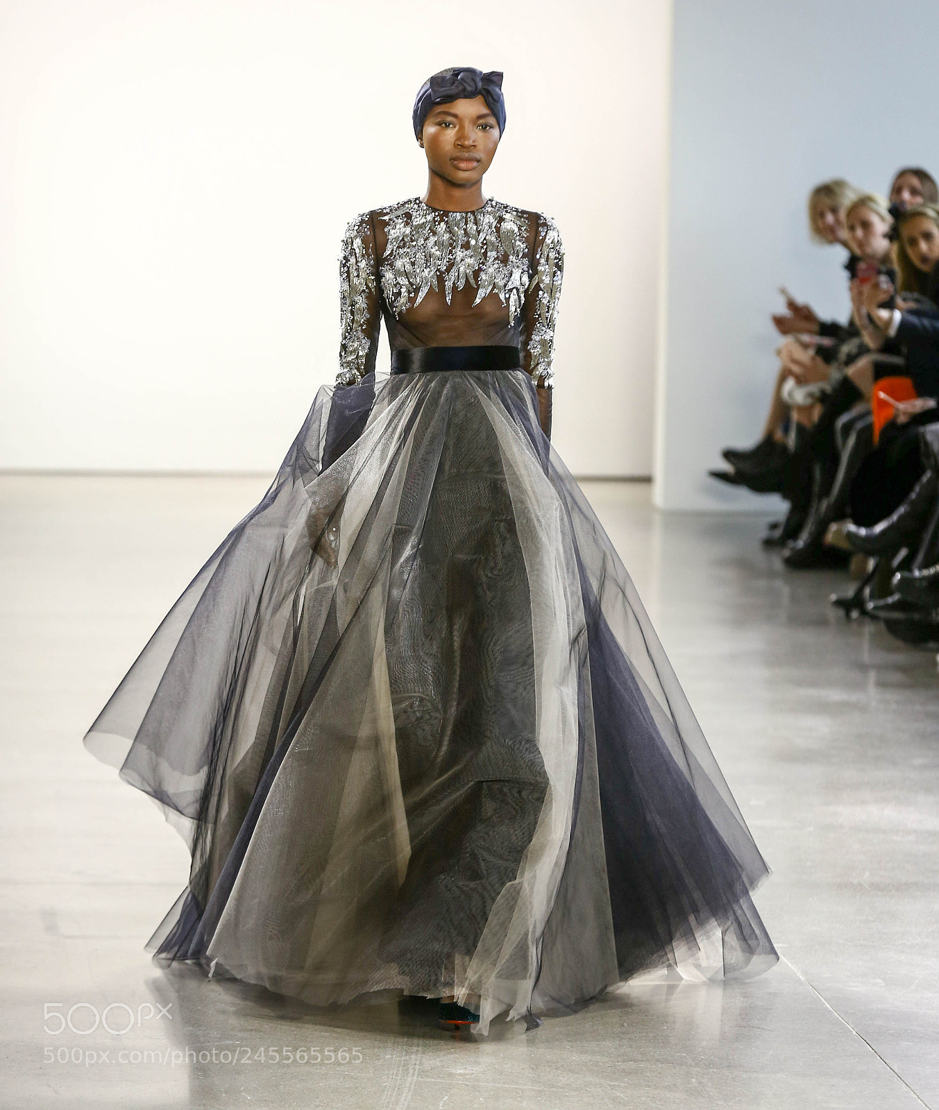 Canon EOS-1D X sample photo. Nyfw 2018 runway photography