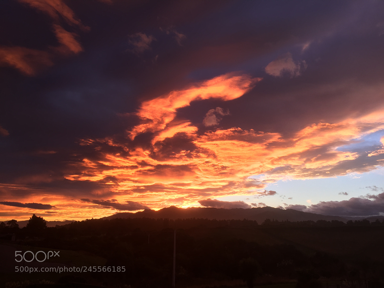 Apple iPhone 6 sample photo. Kaikoura sunset photography