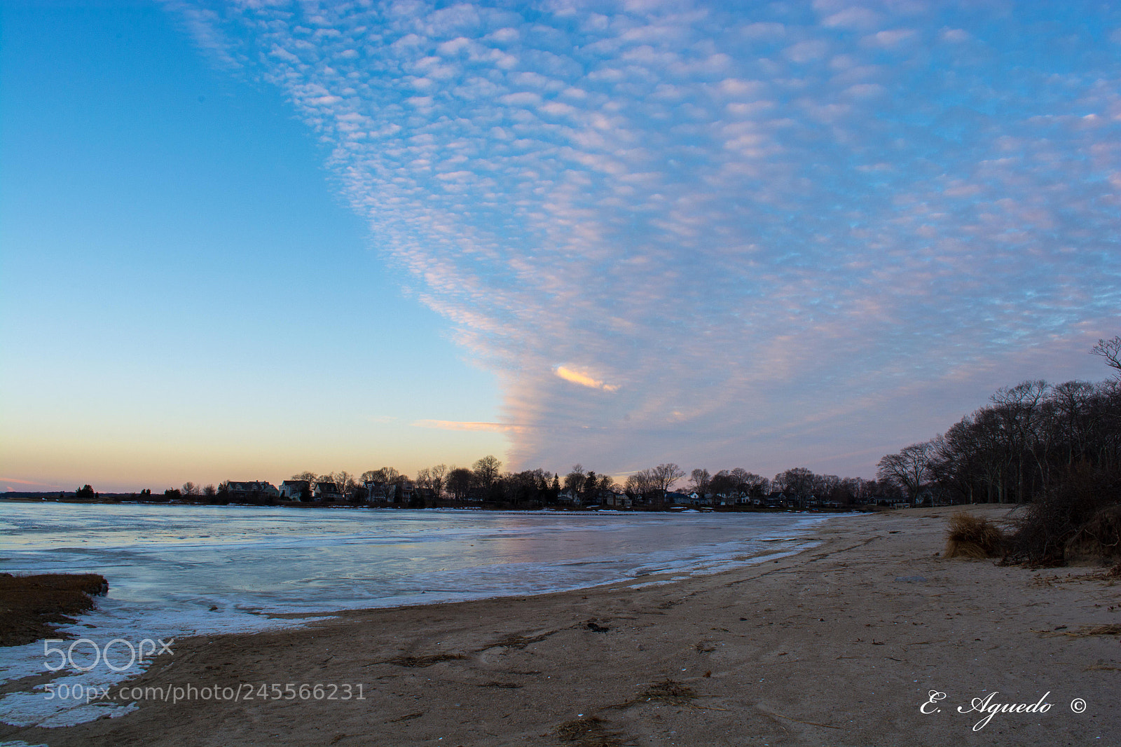 Nikon D5200 sample photo. Frozen beach photography