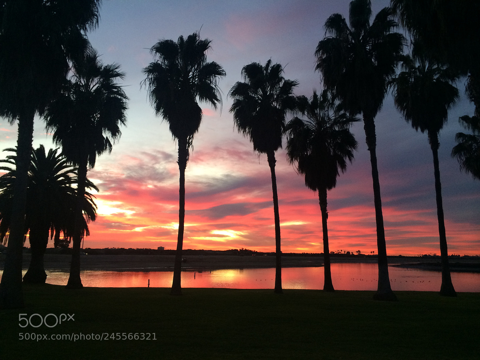 Apple iPhone 5s sample photo. San diego sunset photography