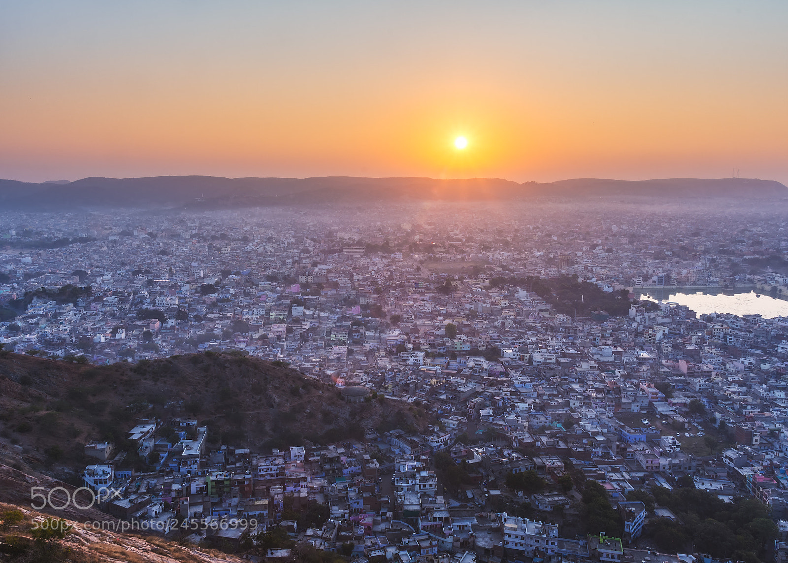 Nikon D7200 sample photo. Pinkcity in blue photography