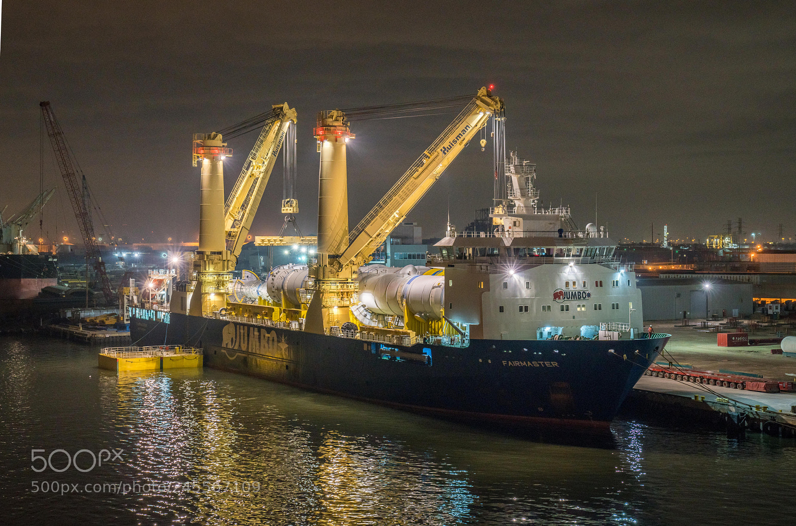 Sony a7R II sample photo. Heavy lift ship fairmaster photography