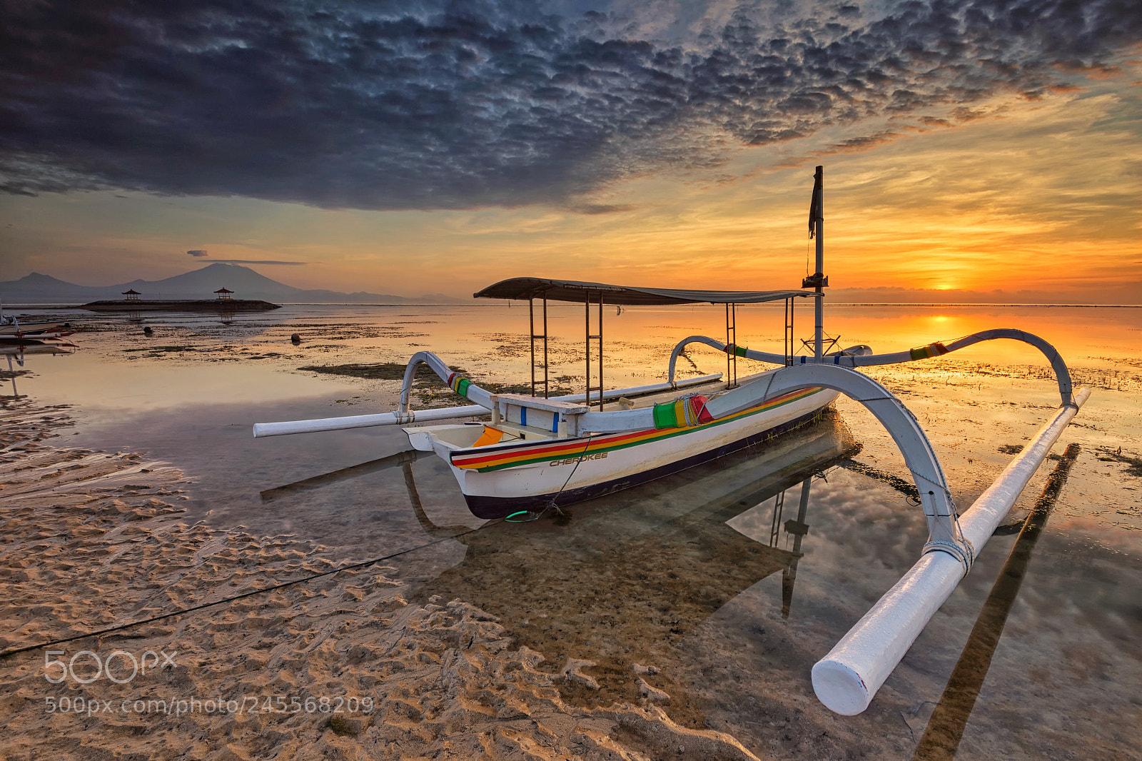 Nikon D610 sample photo. Jukung and sunrise photography