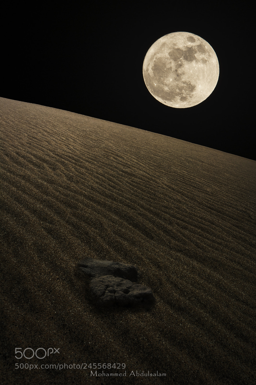 Nikon D7100 sample photo. Moon photography
