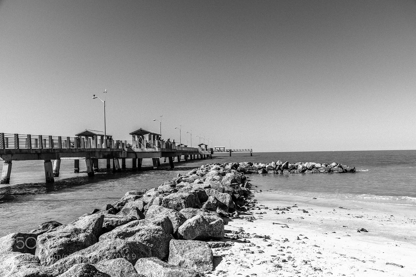 Nikon D850 sample photo. Ft. desoto pier photography