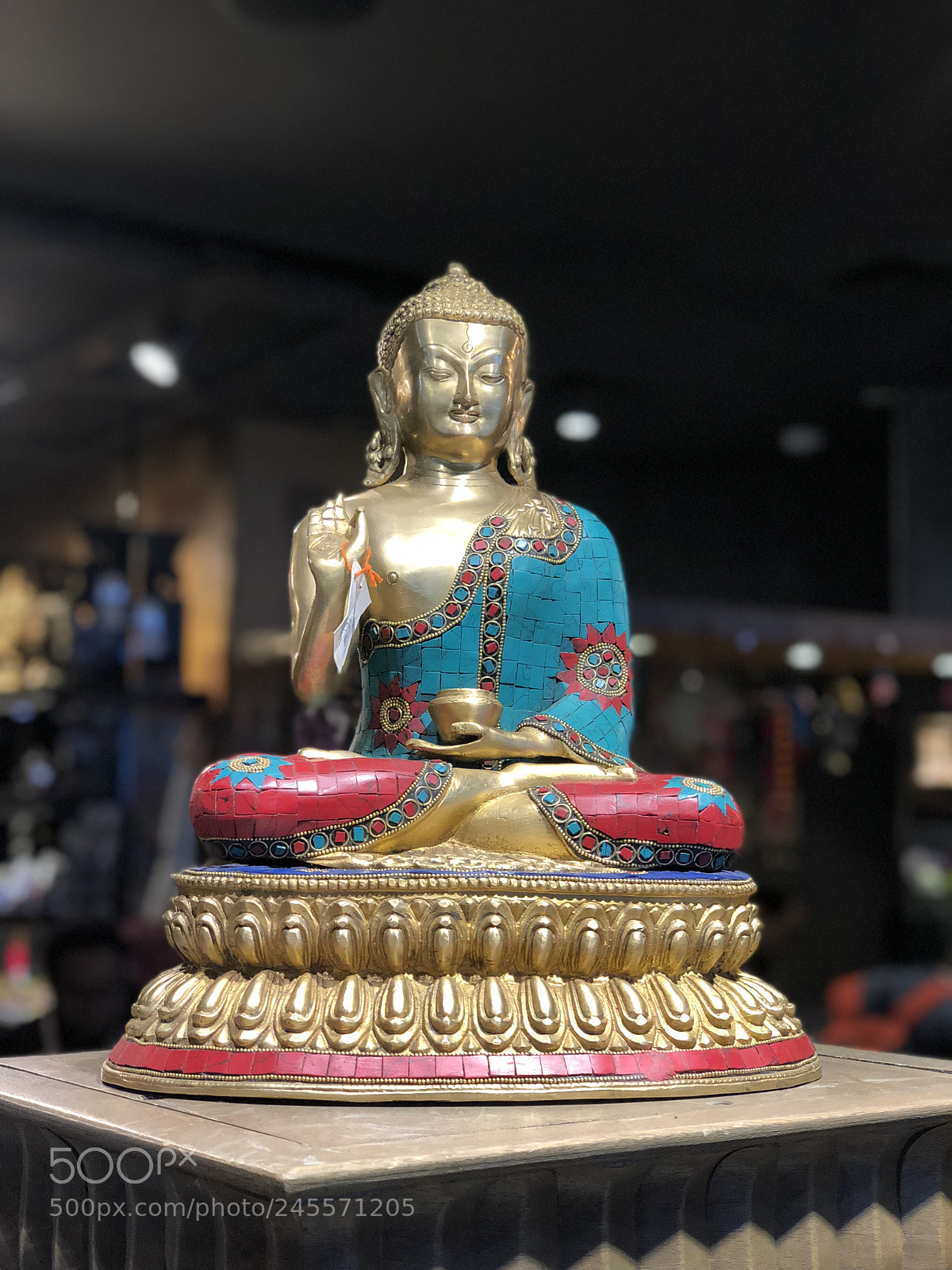 Apple iPhone X sample photo. Buddha statue at ishana photography