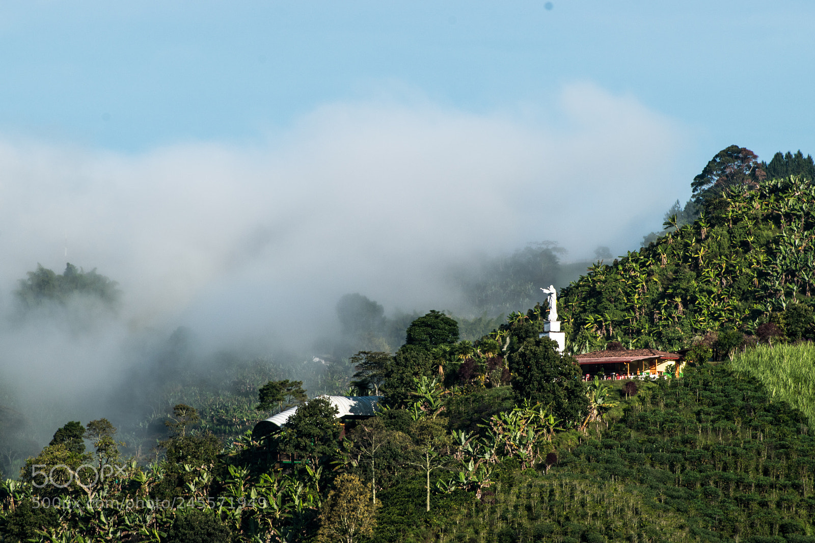 Nikon D5500 sample photo. Cerro cristo rey photography