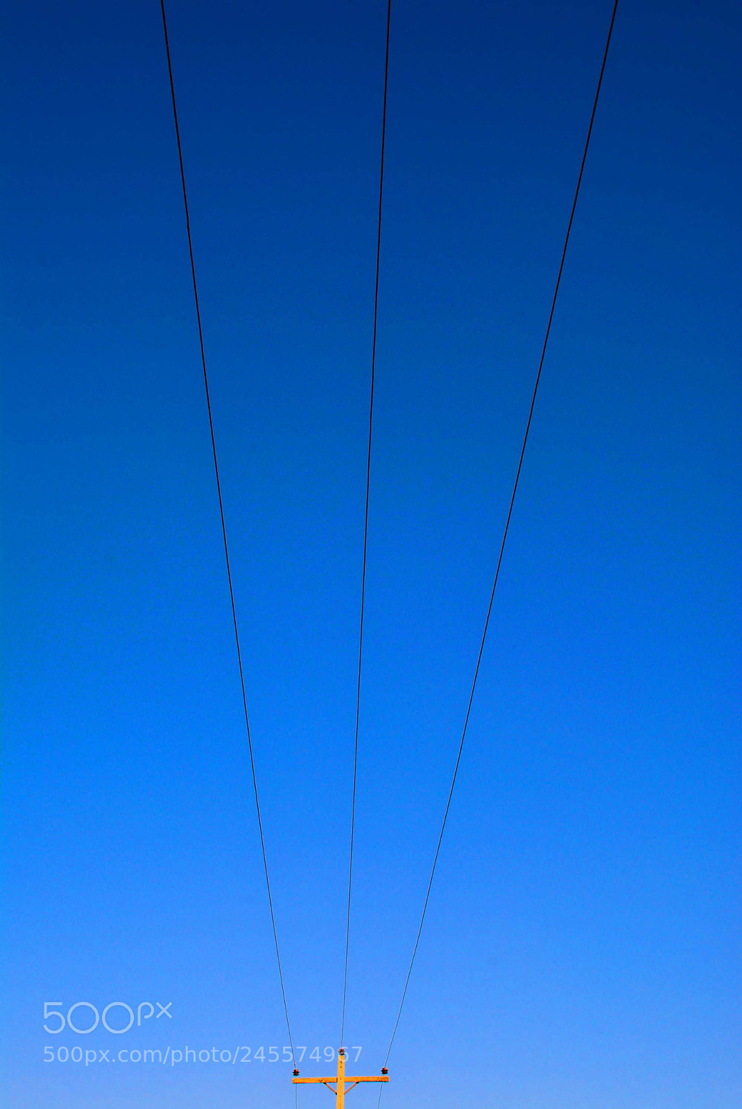 Nikon D7100 sample photo. Electricity lines photography