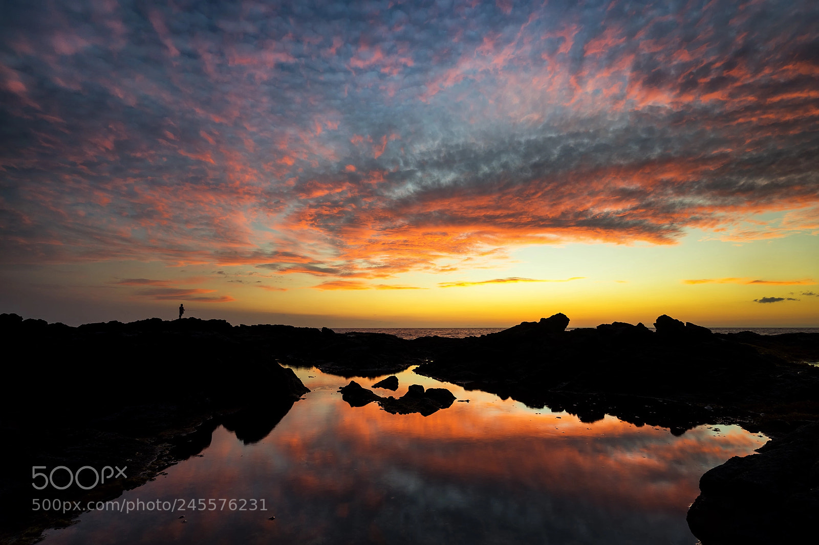 Sony a7 sample photo. Sunset fishing photography