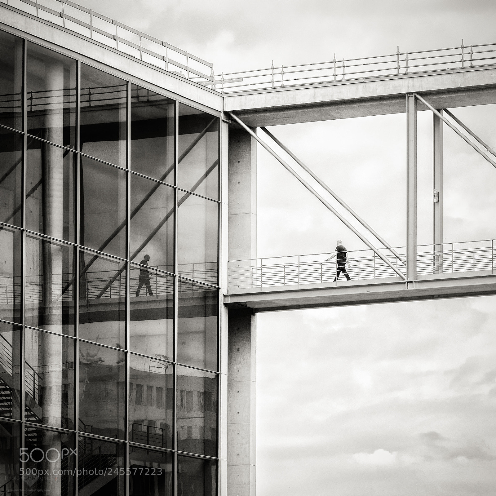 Nikon D7100 sample photo. Man on a bridge photography
