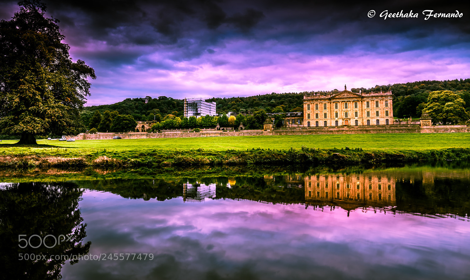 Nikon D810 sample photo. Chatsworth house photography