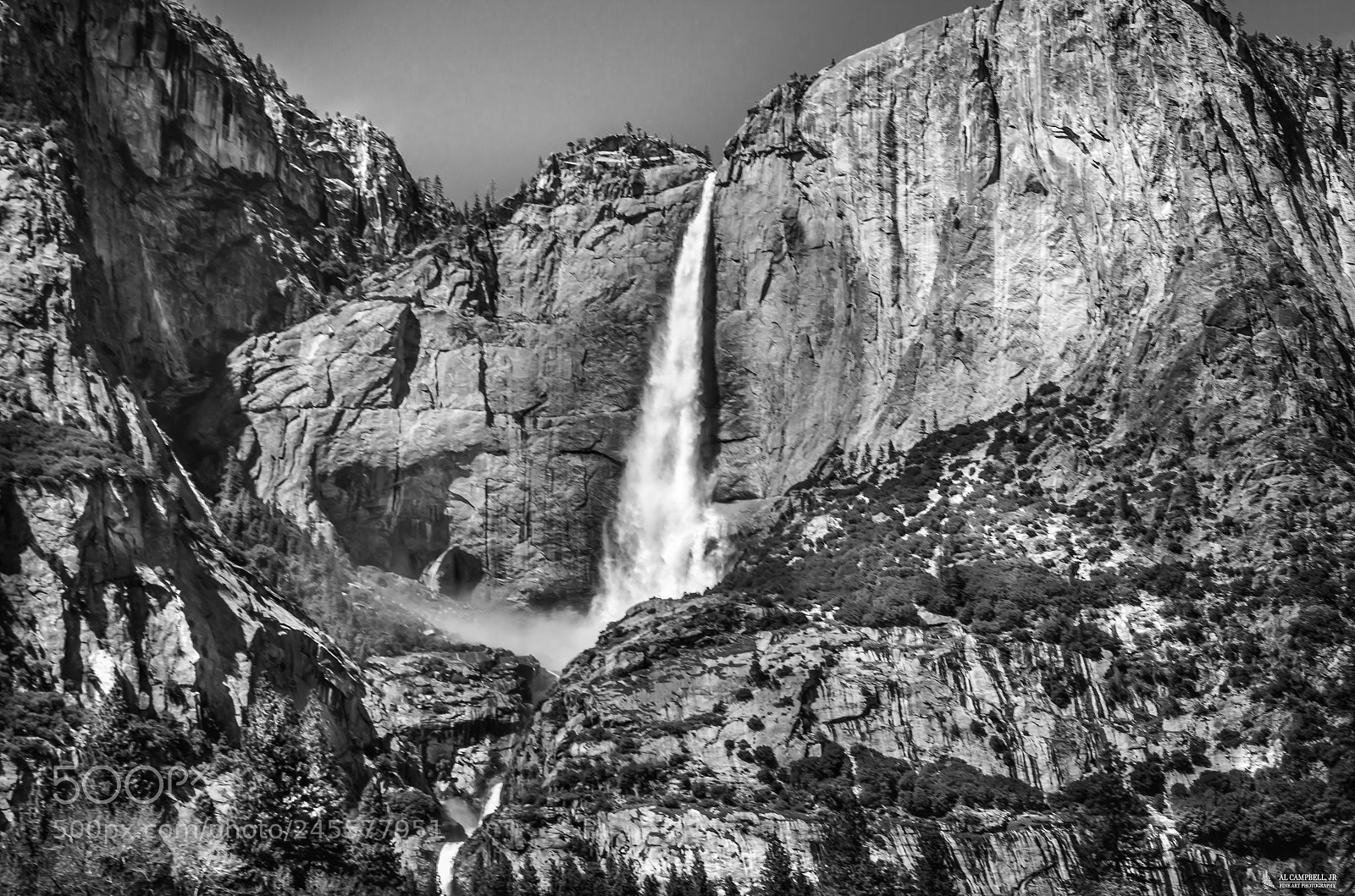Pentax K-5 sample photo. Yosemite falls - b photography