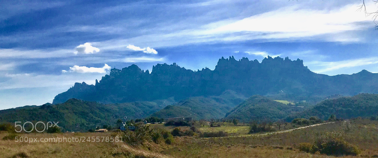 Apple iPhone 7 Plus sample photo. Montserrat mountains photography
