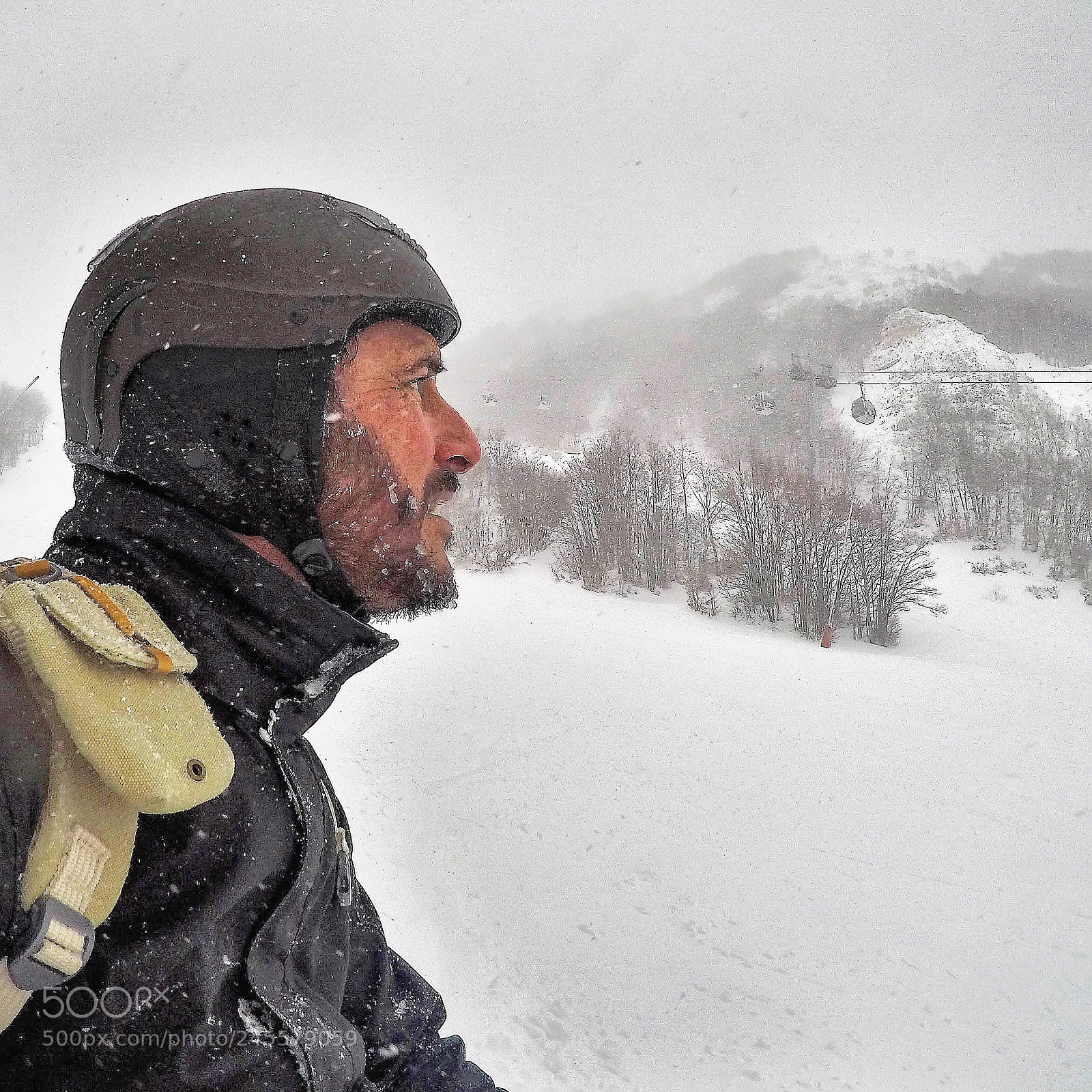GoPro Hero5 Black sample photo. Snow photography