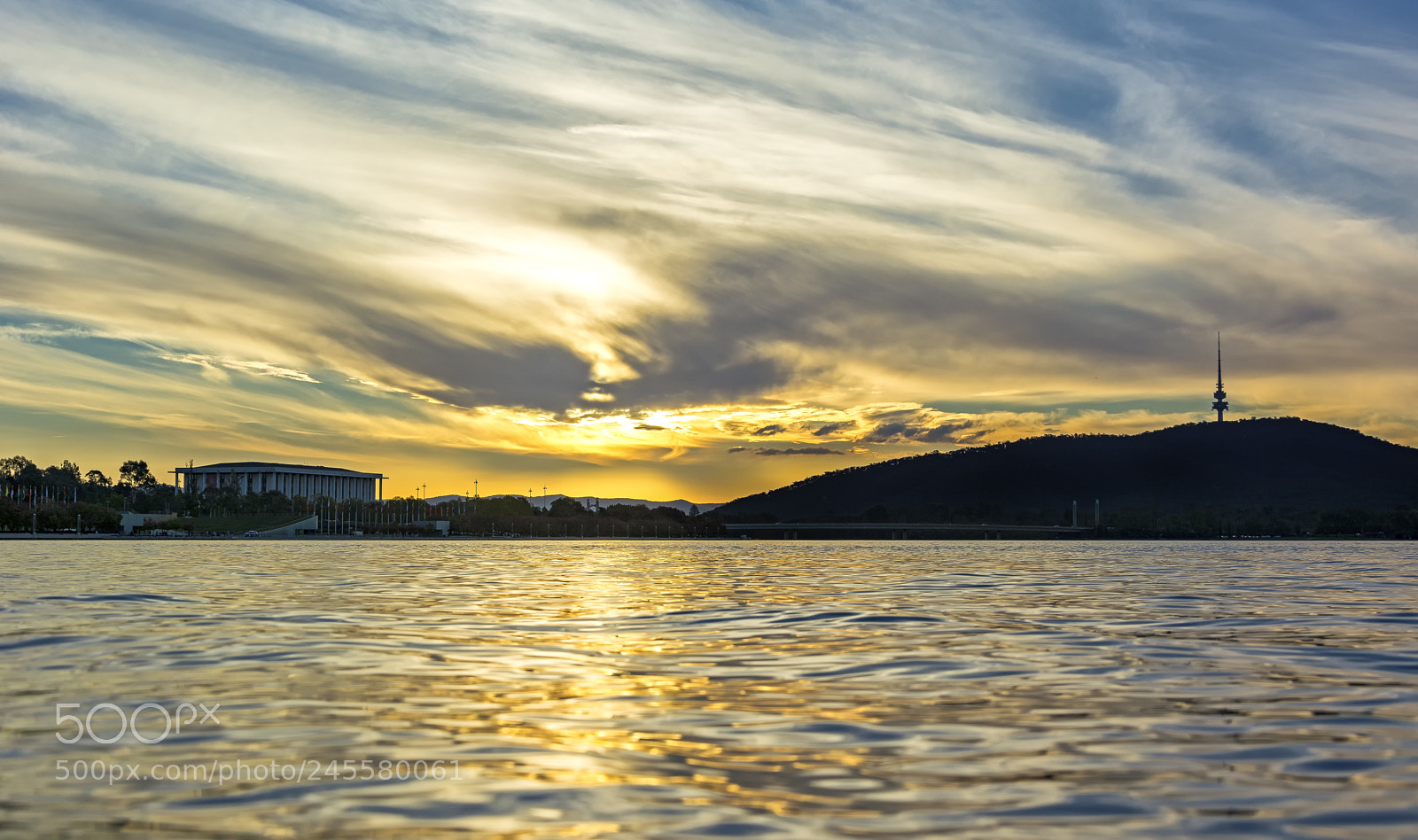 Nikon D5200 sample photo. Canberran sunset no2 photography