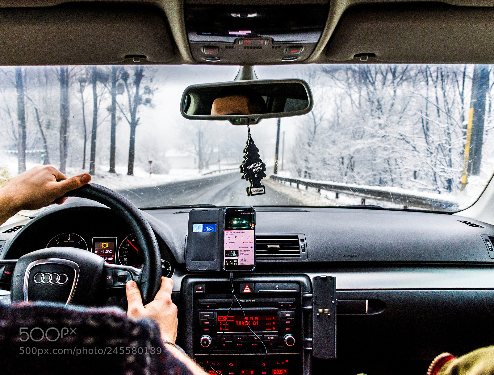 Nikon D7200 sample photo. Driving blizzard photography
