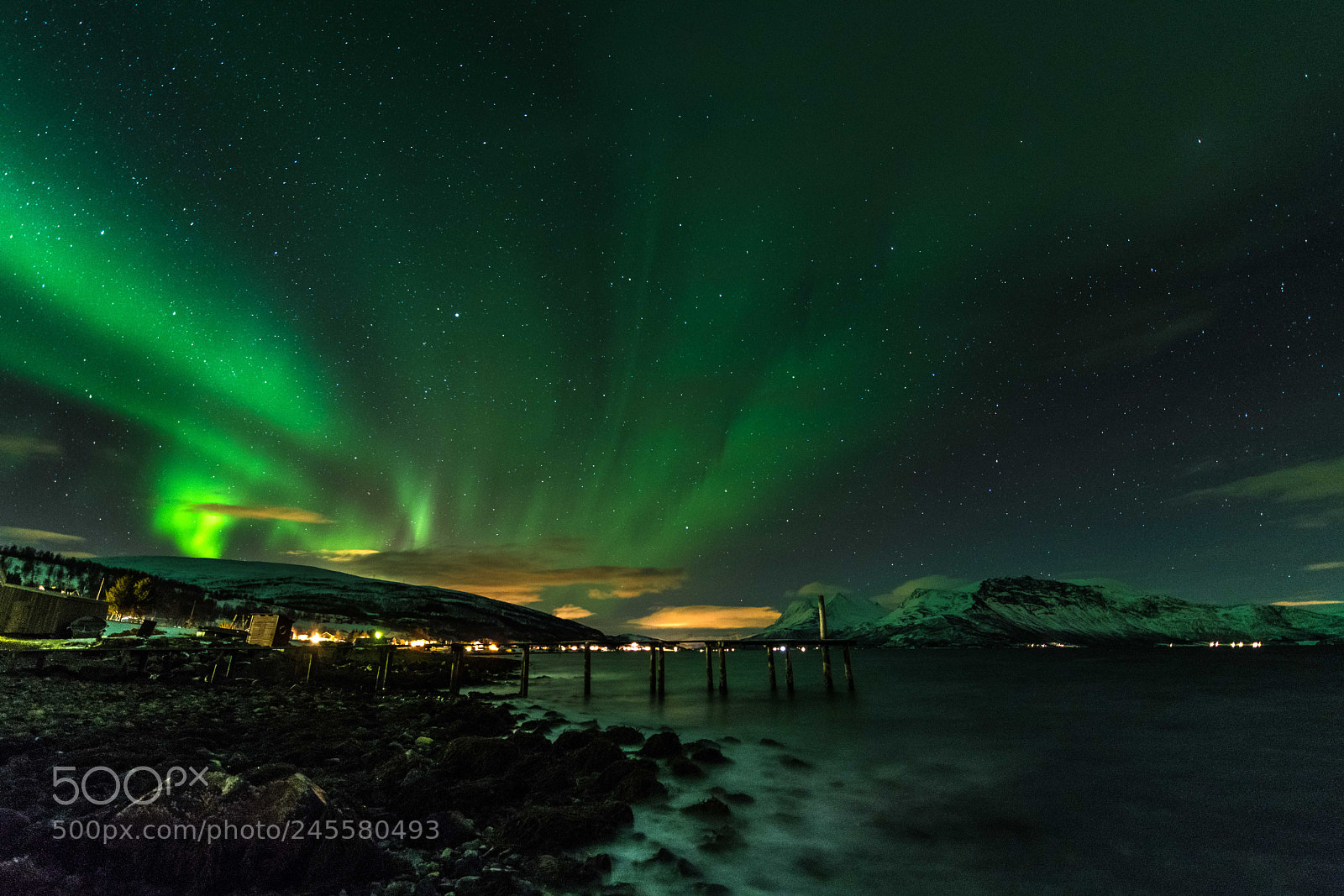 Nikon D850 sample photo. Northern lights photography
