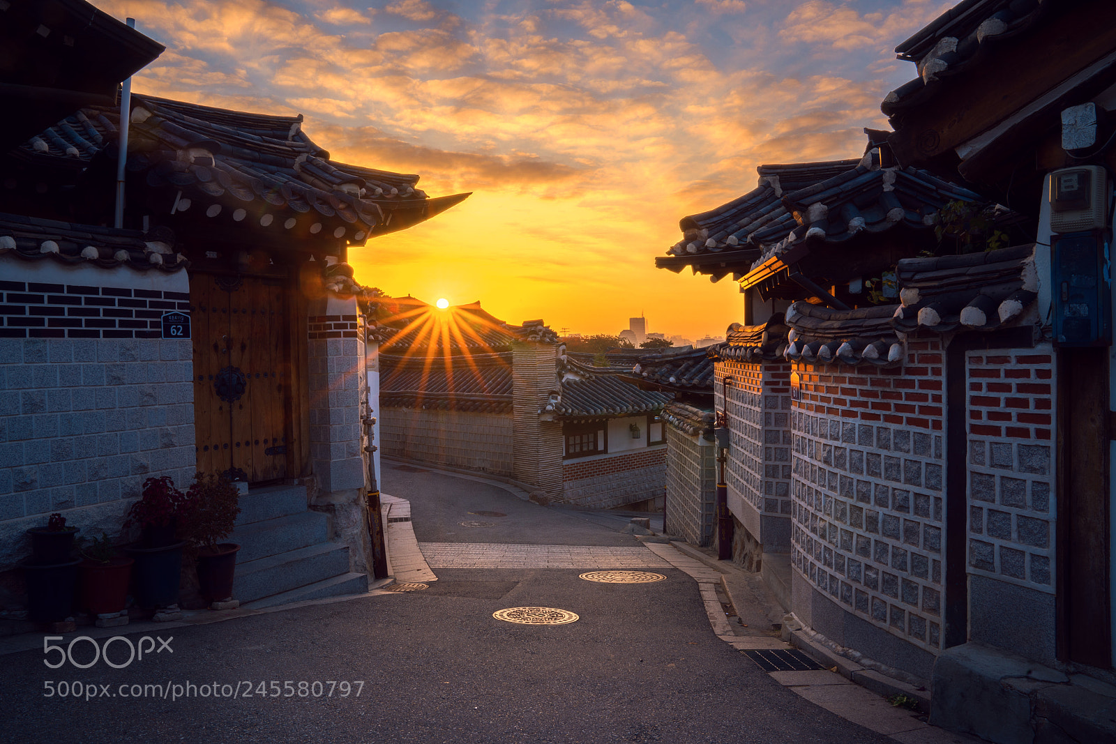 Sony a7R II sample photo. The old town, korean photography