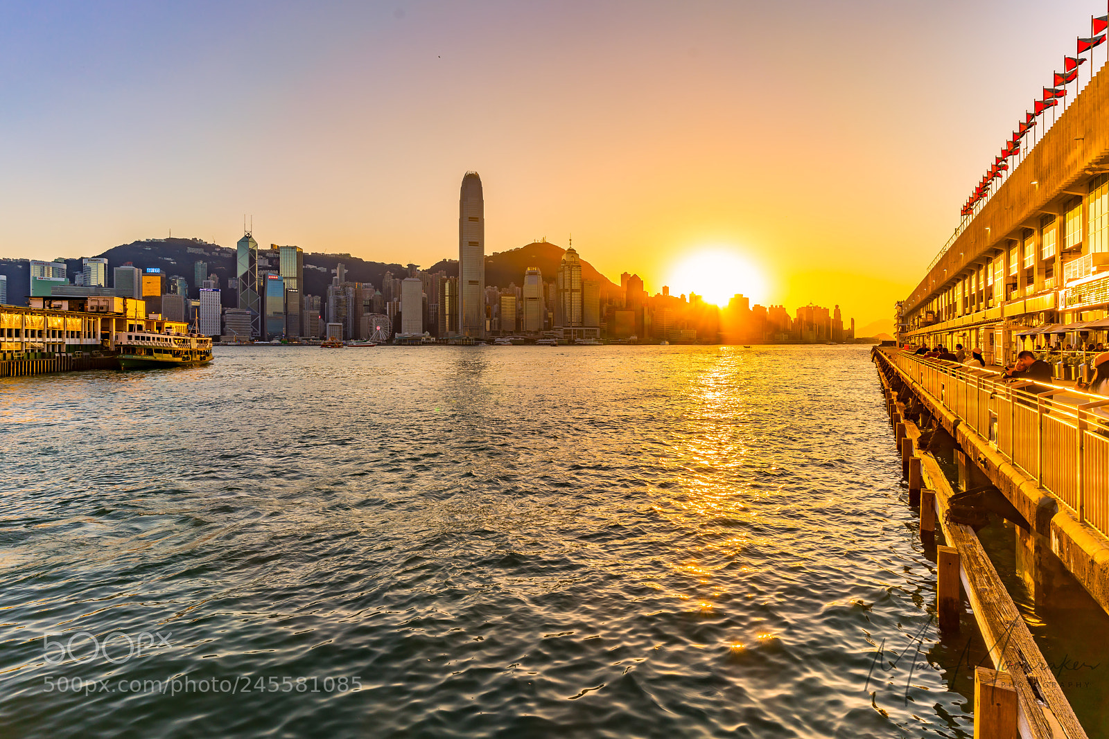 Sony a7R II sample photo. Sunset at the hong photography