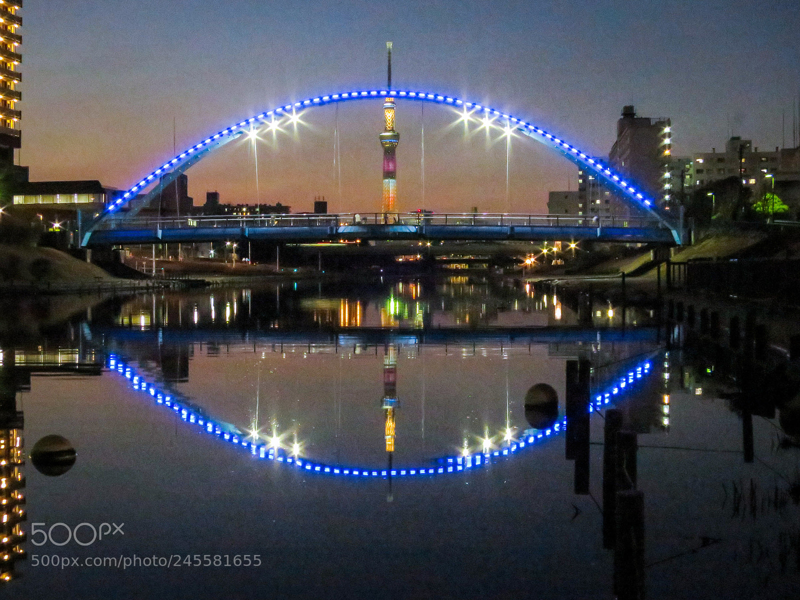 Canon PowerShot S120 sample photo. Reflections of tokyo skytree photography