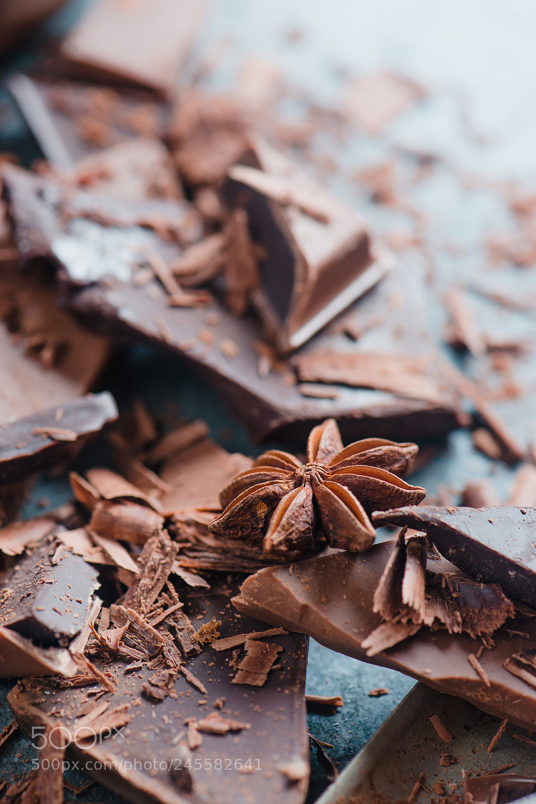 Nikon D800 sample photo. Close-up of dark chocolate photography