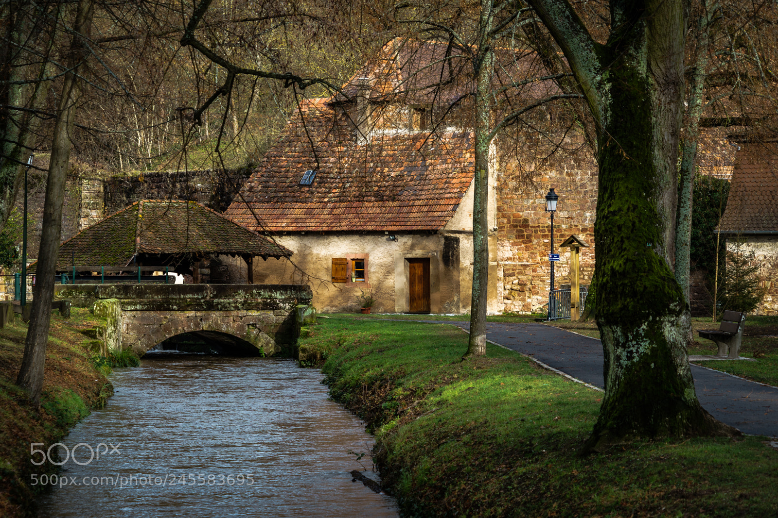 Sony a7 II sample photo. Am kanal in der photography