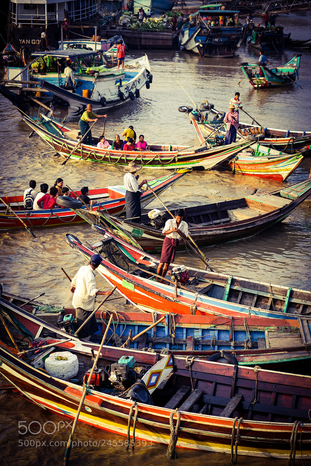 Sony a7R II sample photo. Boats photography
