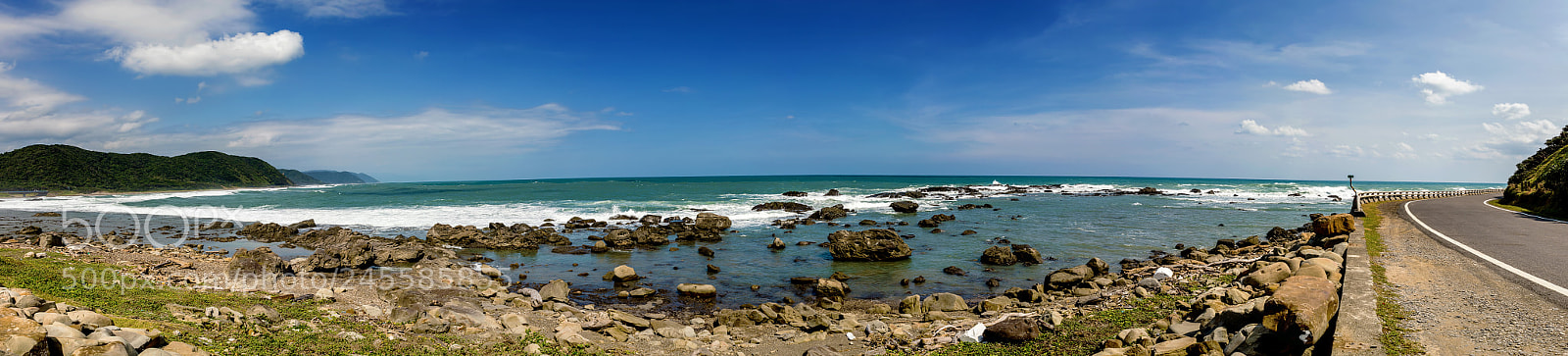 Canon EOS 5DS sample photo. 墾丁 海岸線全景 photography