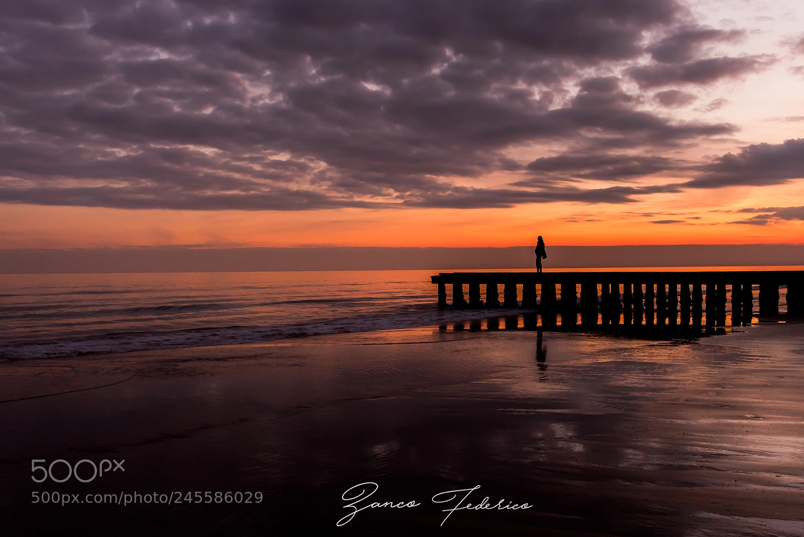 Nikon D810 sample photo. Uno sguardo al tramonto photography