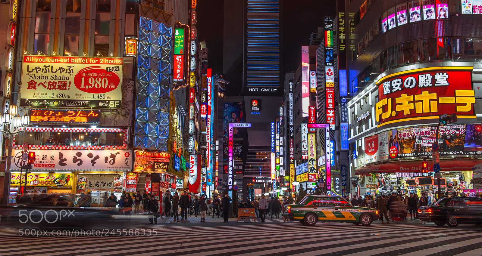 Nikon D610 sample photo. Kabukicho nightlife photography