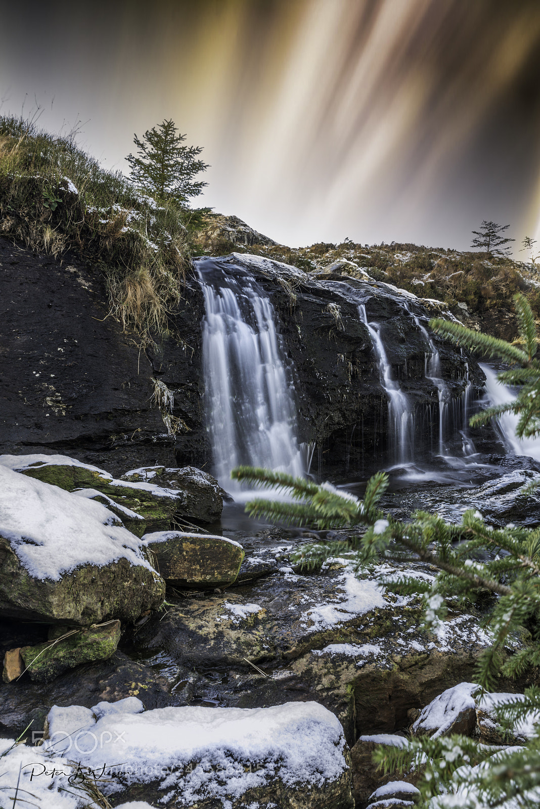 Nikon D810 sample photo. Winter water photography