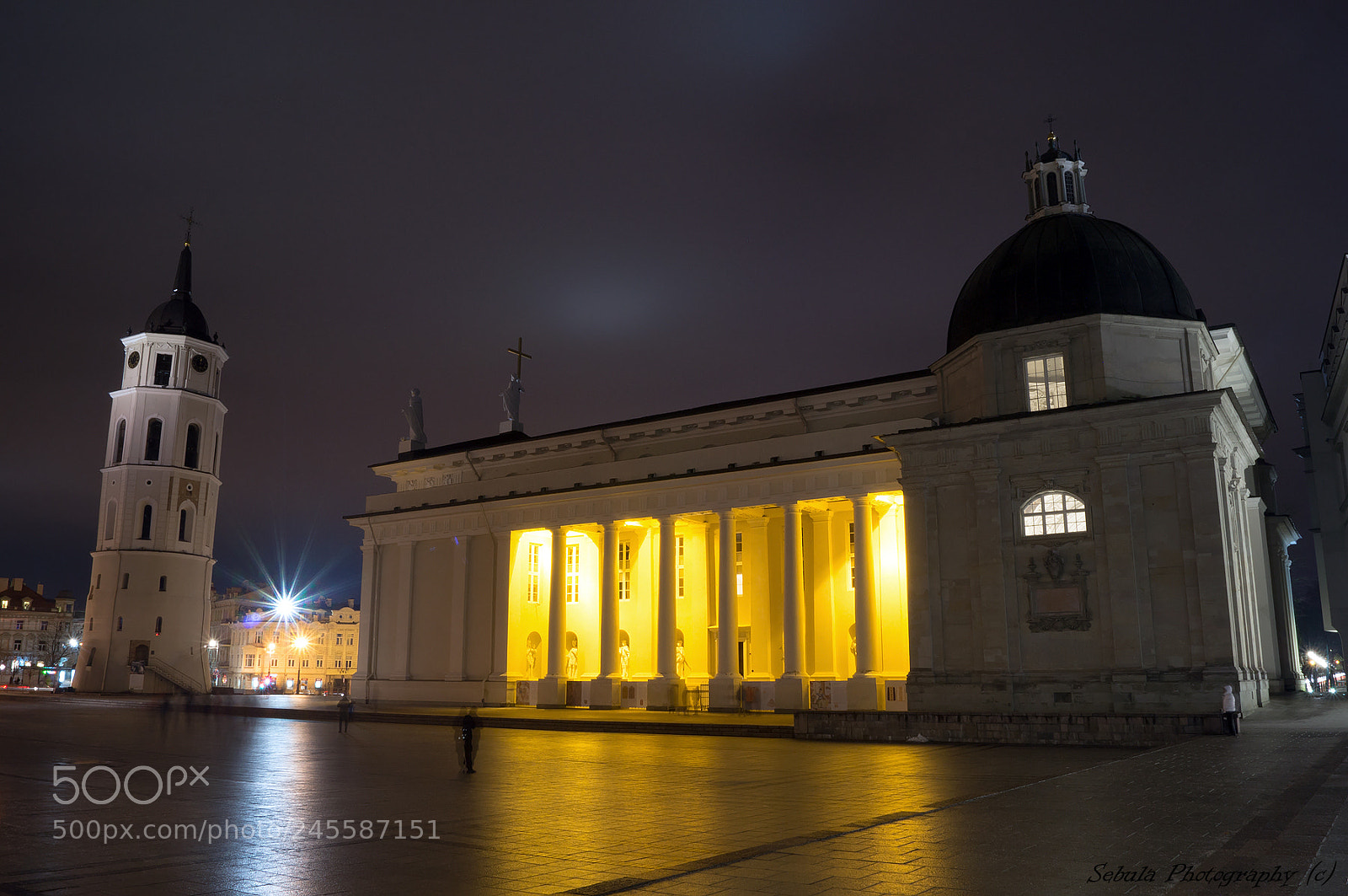 Sony SLT-A37 sample photo. Vilnius cathedral photography