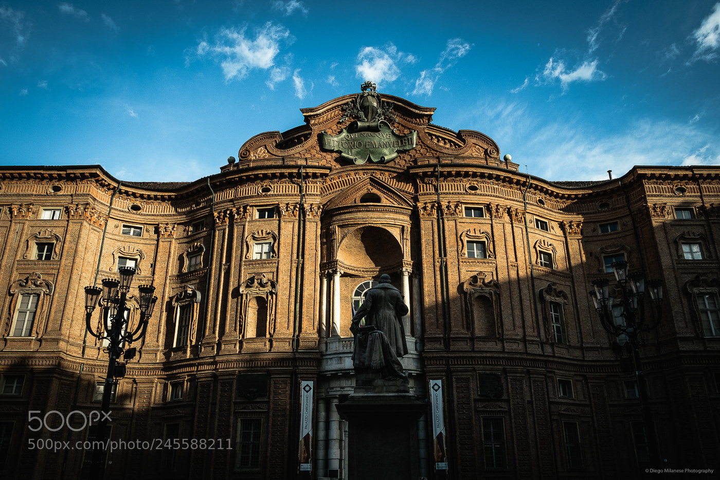 Fujifilm X-E1 sample photo. Palazzo carignano photography