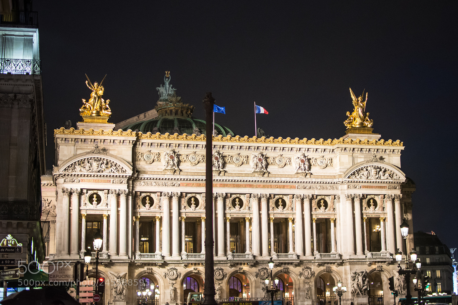 Nikon D5200 sample photo. Paris opéra garnier photography