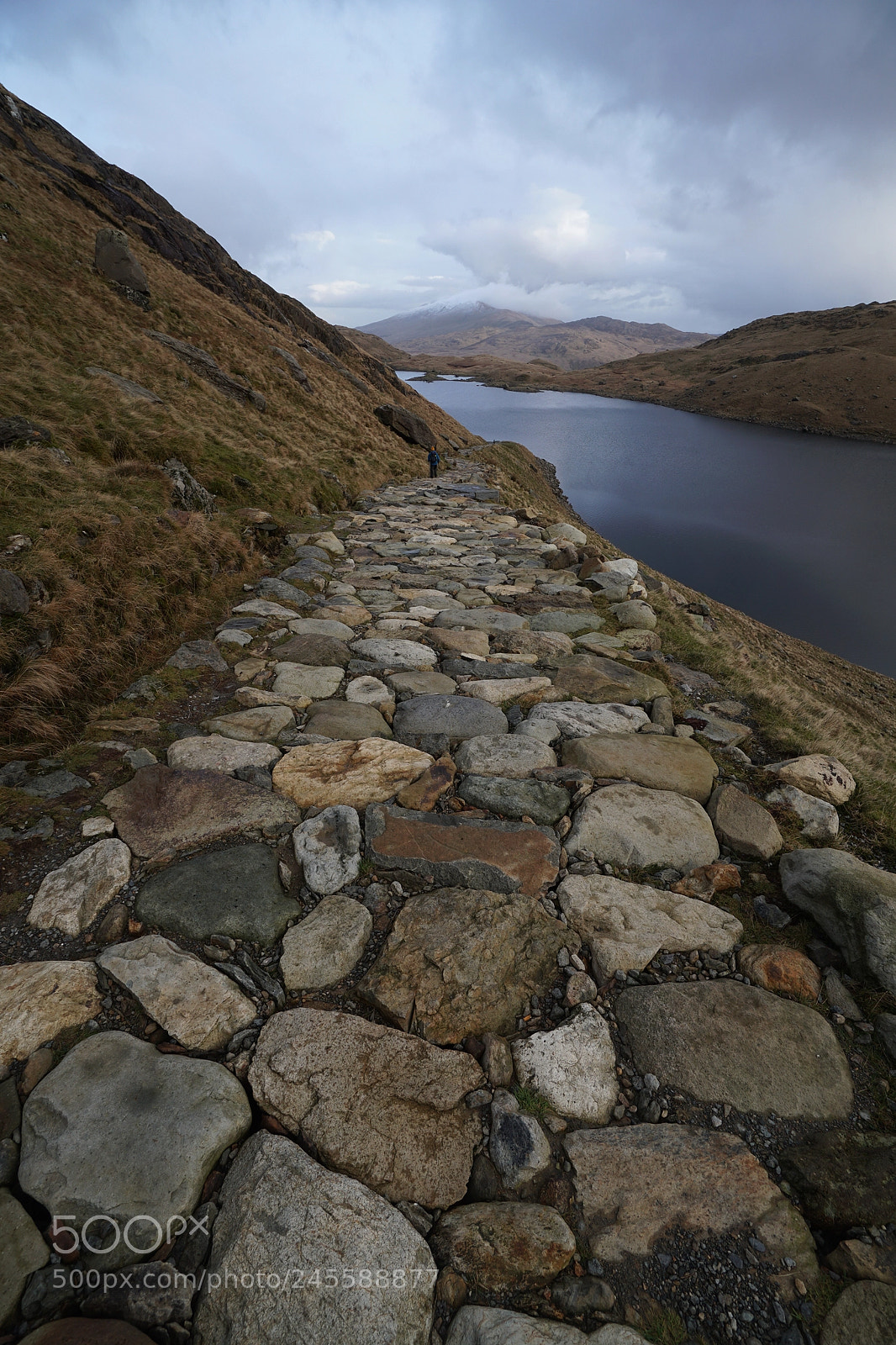 Sony a6500 sample photo. Miners track snowdonia photography
