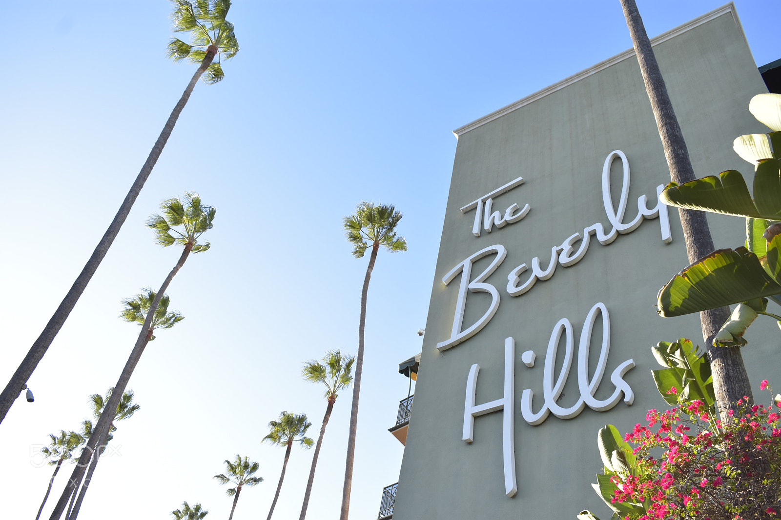 Nikon D3400 sample photo. Beverly hills, hotel photography