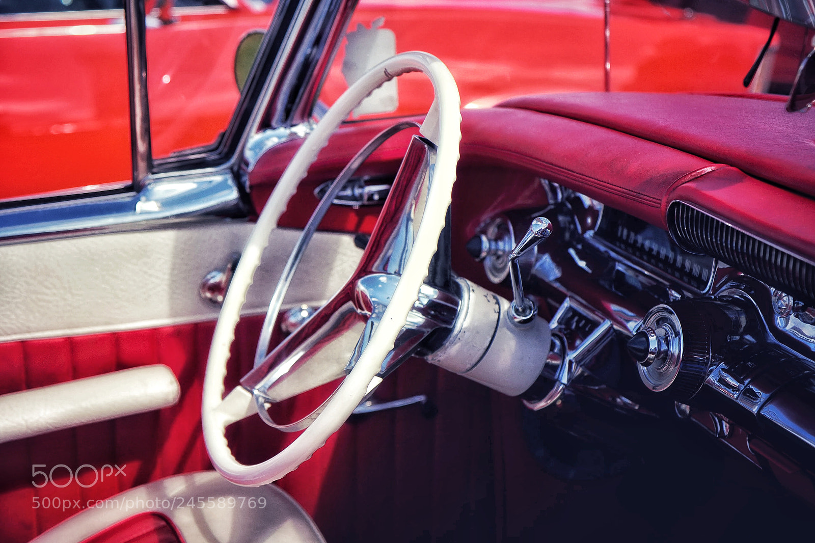 Canon EOS 40D sample photo. Classic car photography