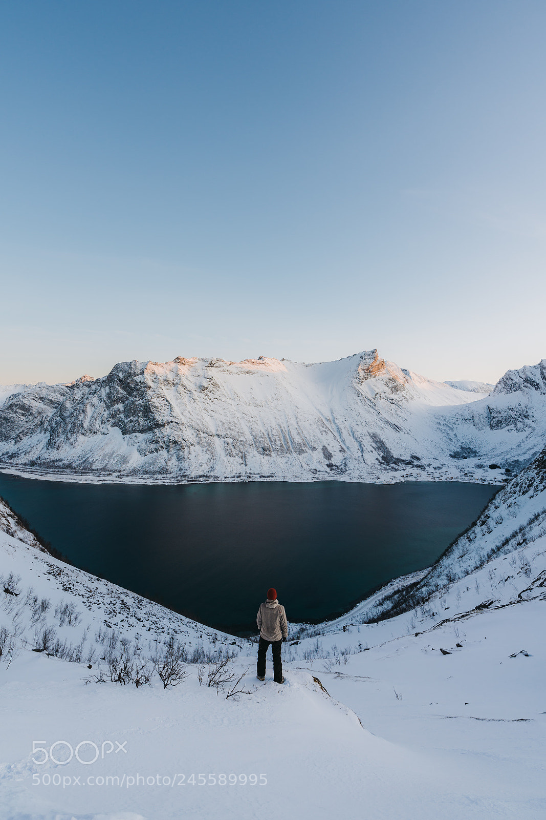 Sony a7R III sample photo. Admiring the beautiful fjords photography