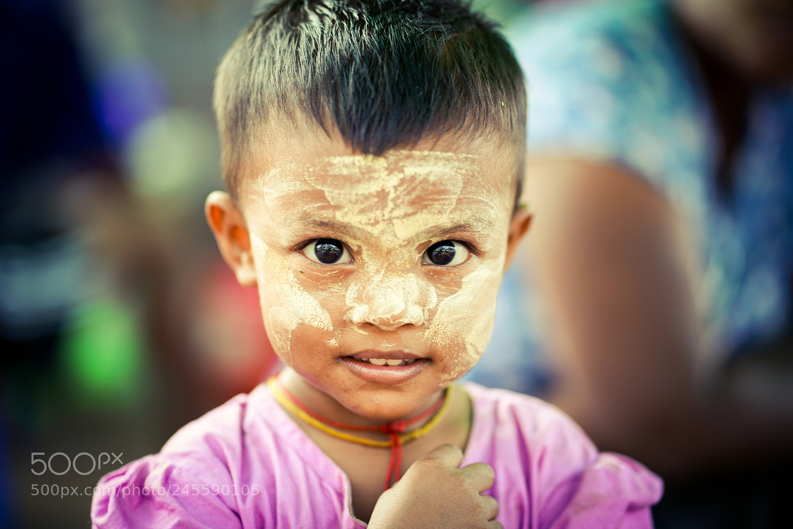 Sony a7R II sample photo. Burmese little girl photography