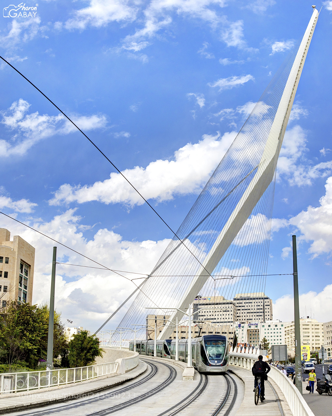 Canon EOS 7D Mark II sample photo. Jerusalem rail photography