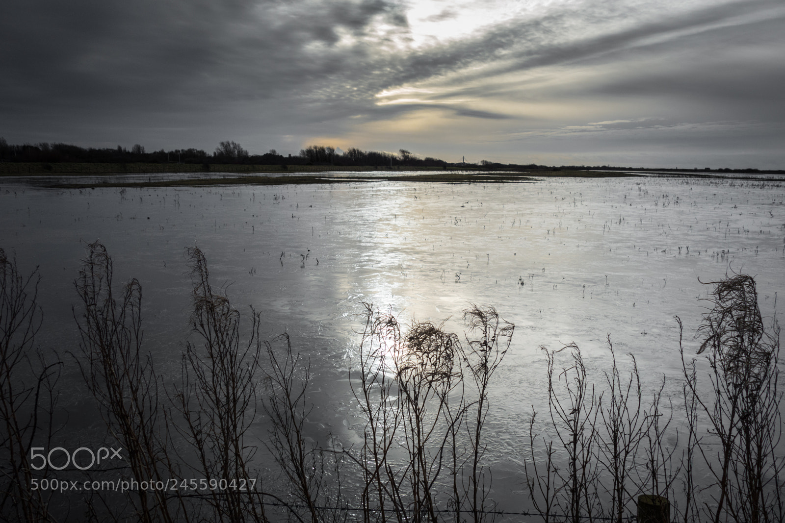 Sony Cyber-shot DSC-RX100 sample photo. Icy sunset photography