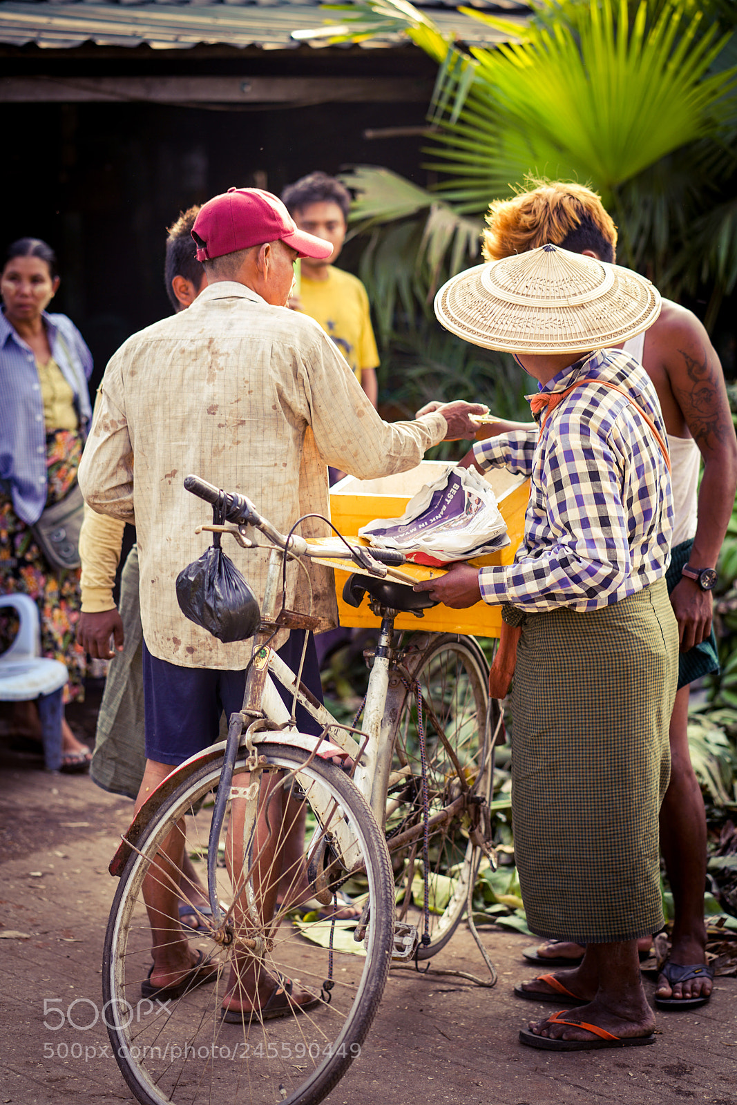 Sony a7R II sample photo. Mobile vendor photography