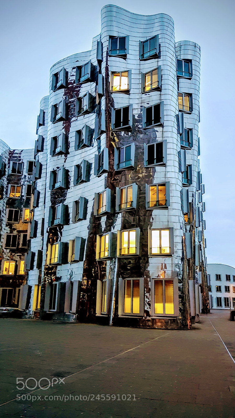 Samsung Galaxy S8 sample photo. Metallic building photography