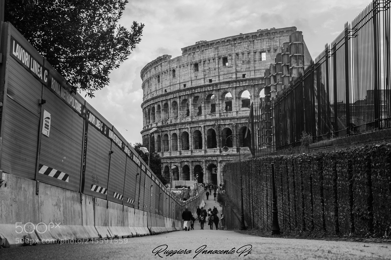 Nikon D7100 sample photo. Colosseo photography