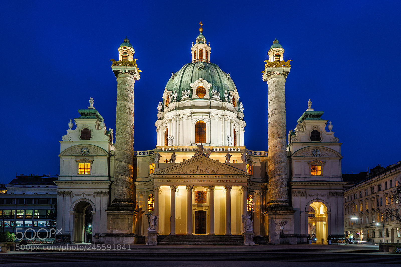 Sony a7 II sample photo. Karlskirche photography