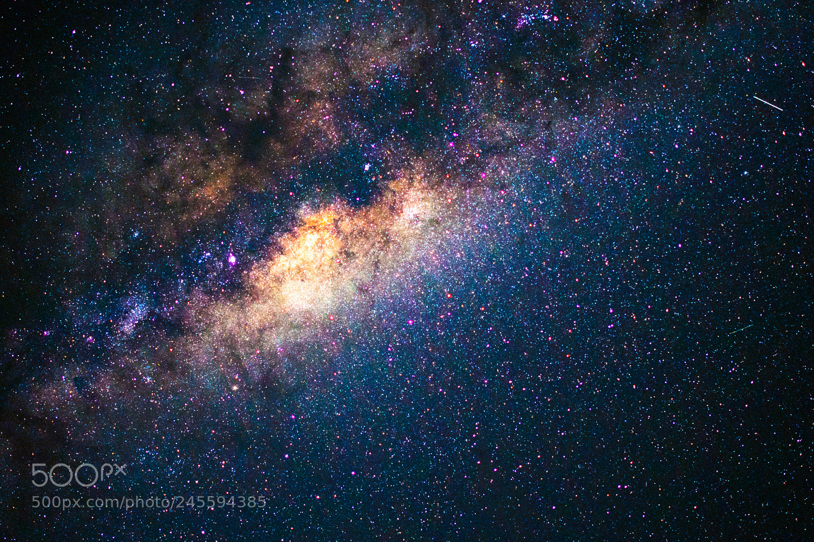 Nikon Df sample photo. Night of the starry photography