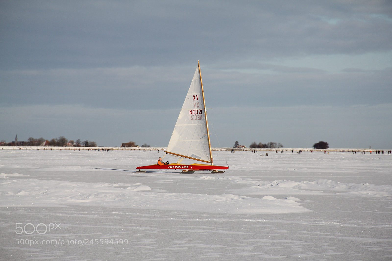 Canon EOS 60D sample photo. Winter landscape with ice photography