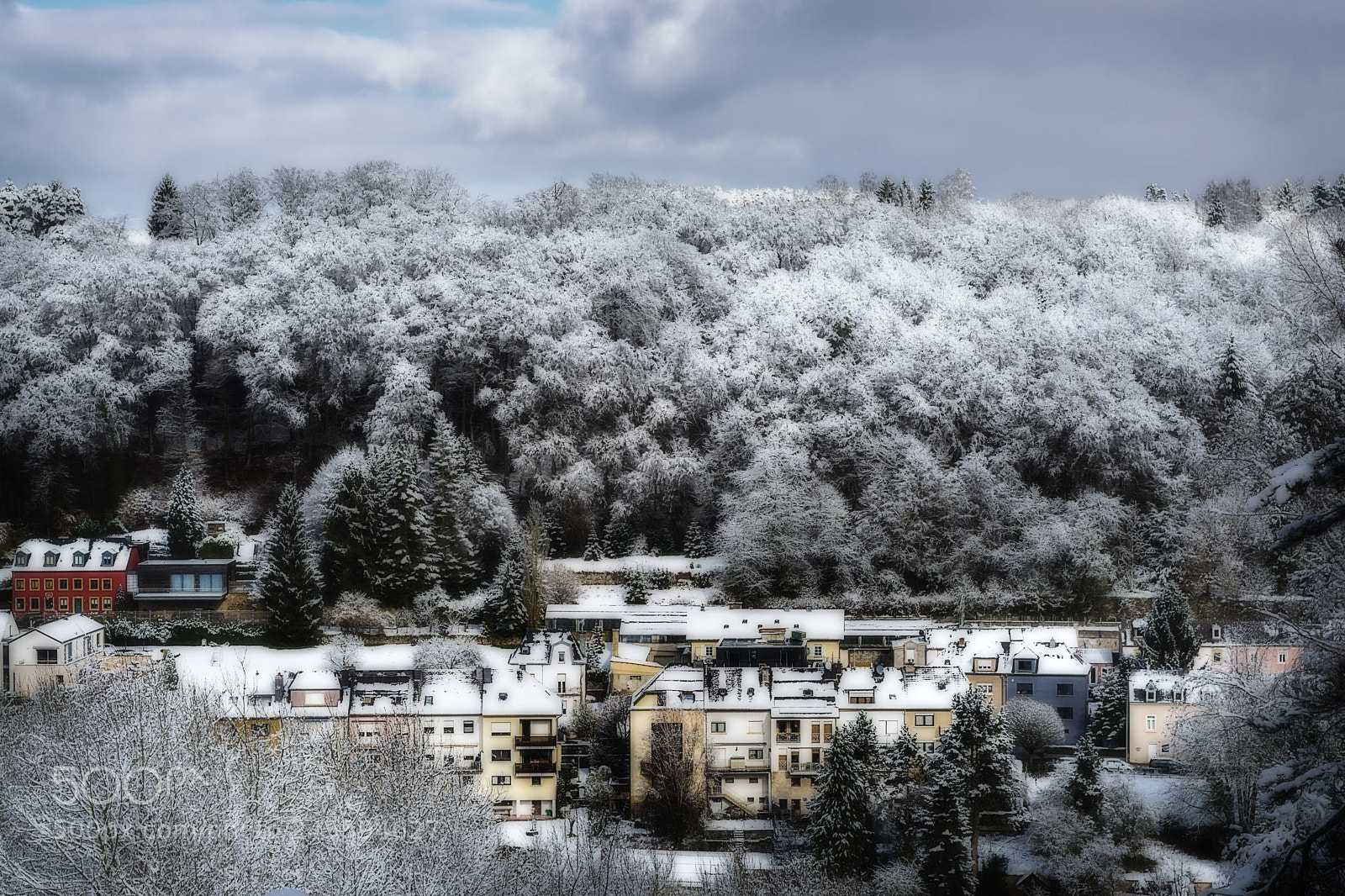 Nikon D7100 sample photo. Frozen city photography