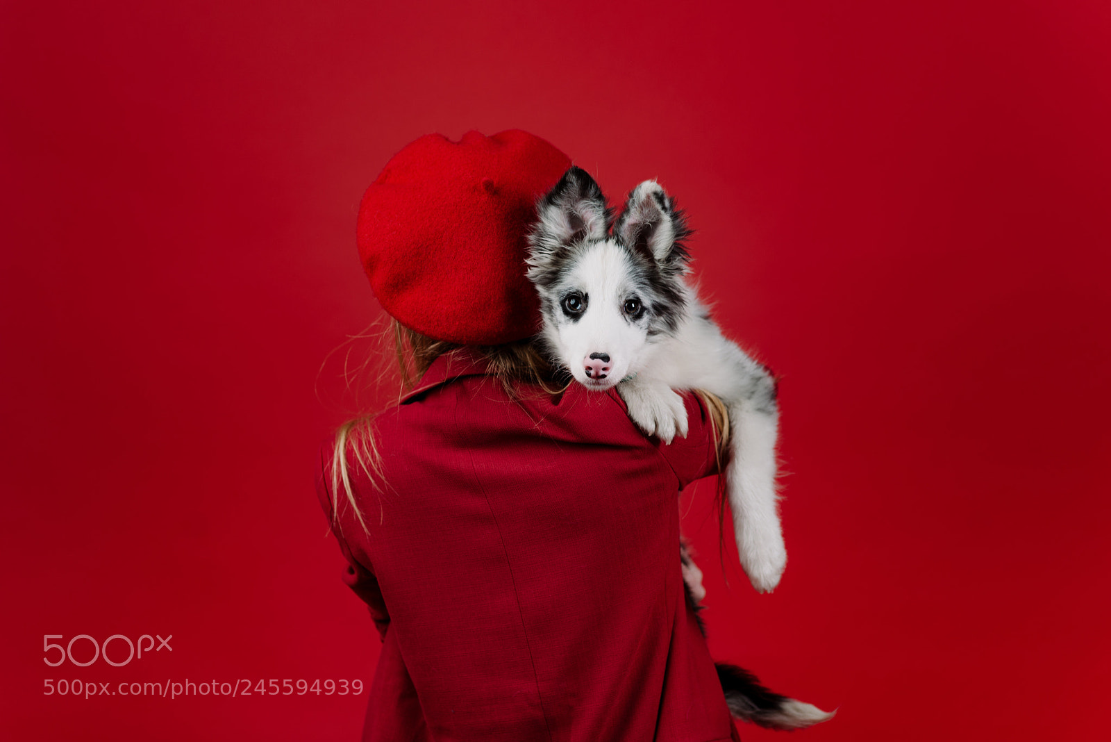 Nikon D610 sample photo. Red portrait photography